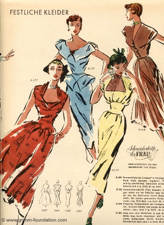 Hildegarde van G&uuml;lick, Mode 1948